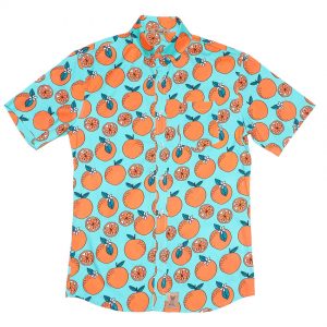 Camisa con naranjas estampadas, Anuski